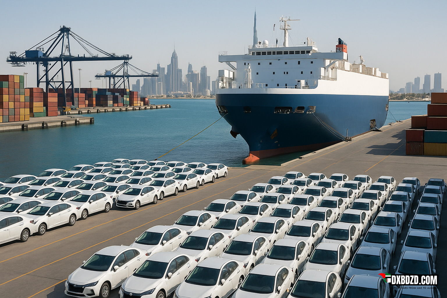 Essential Guide to Car Export from Dubai to North Africa