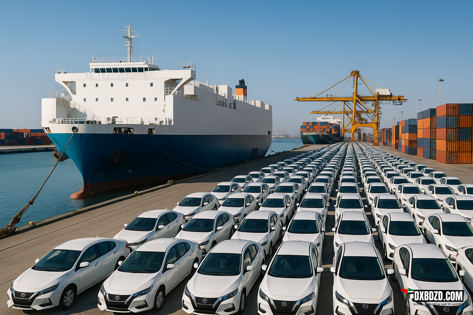 The Comprehensive Guide to Exporting Cars from Dubai to Algeria